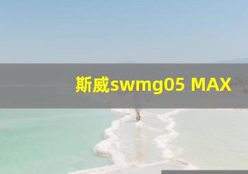 斯威swmg05 MAX